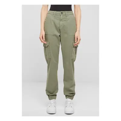 Women's Cotton Twill Utility trousers light green