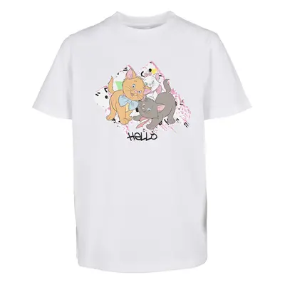 Aristocats Hello Tee children's T-shirt white