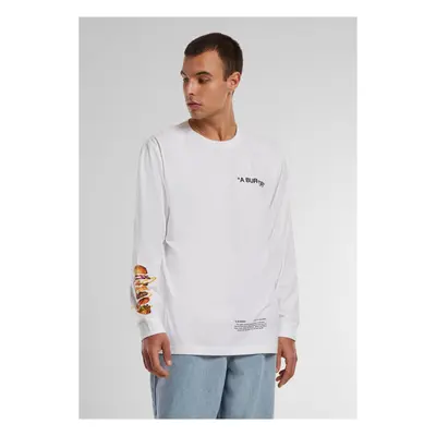 Long sleeve burger white