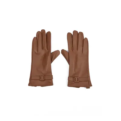 Brown women's gloves ORSAY - Women's