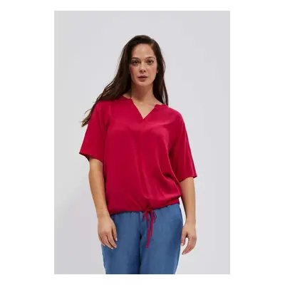 WOMEN'S SHIRT L-KO-4032 STRAWBERRY