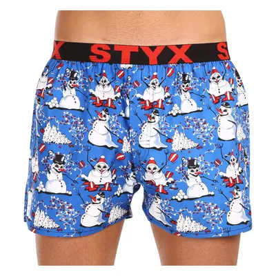 Men's briefs Styx art sports rubber Christmas snowmen