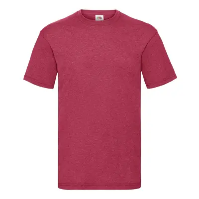 Men's Red T-shirt Valueweight Fruit of the Loom