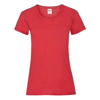 Valueweight Fruit of the Loom Red T-shirt