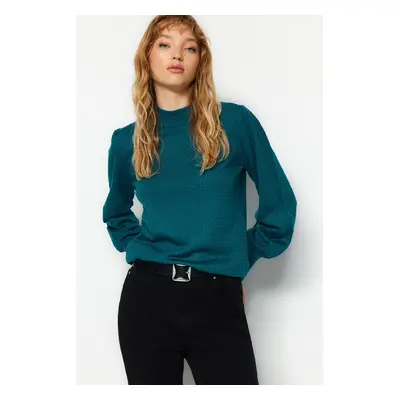 Trendyol Oil Stand-up Collar Knitwear Sweater