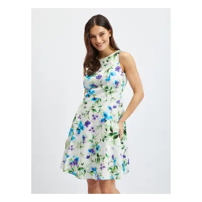 Orsay Blue-White Women Flowered Dress - Women