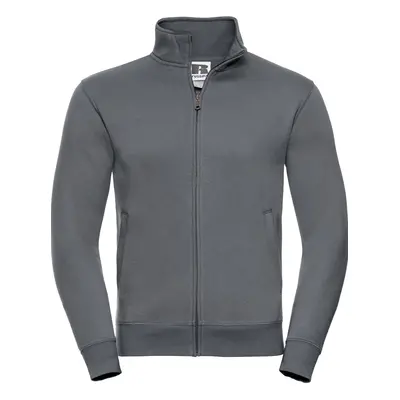 Men's Zip Up Sweatshirt - Authentic R267M 80% Plain Ring-Spun Cotton 20% Polyester (Three-Layer 