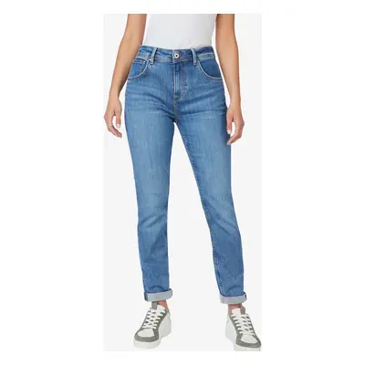 Blue women's mom fit jeans Pepe Jeans Violet - Women