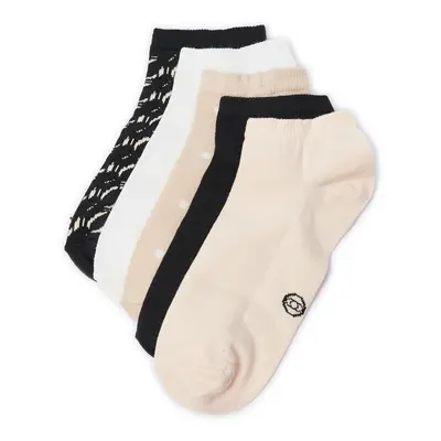 Orsay Súprava piatich pairs of women's socks in white, beige and black - Women