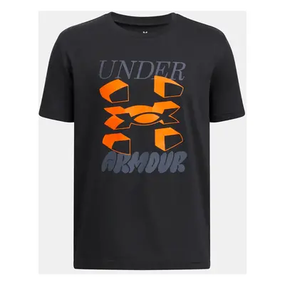 Boys' T-shirt Under Armour B Split Big Logo SS