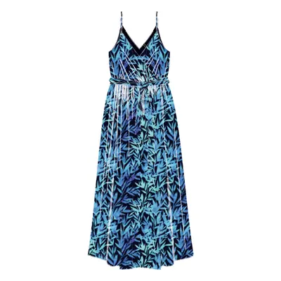 WOMEN'S DRESS L-SU-4062 L.Blue