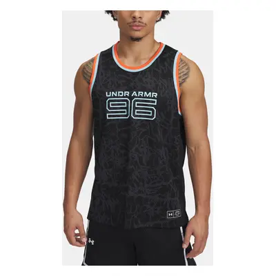 Men's tank top Under Armour Zone Pro Mesh Tank Printed - Men's