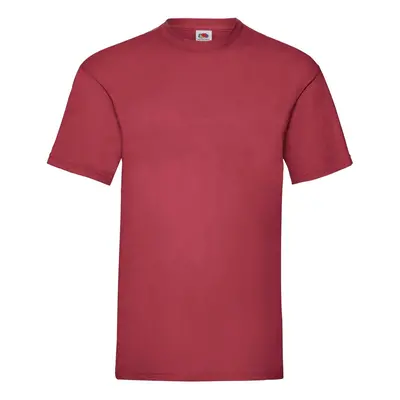 Men's Red T-shirt Valueweight Fruit of the Loom