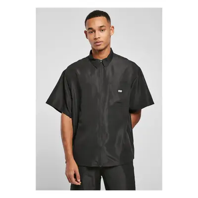 Black shirt made of recycled nylon