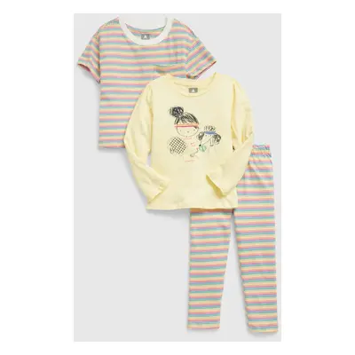 GAP Kids Set organic T-shirts and Leggings - Girls