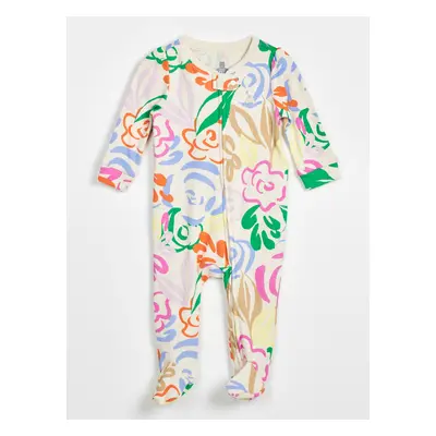 GAP Baby floral overall organic - unisex