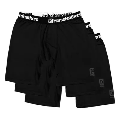 3PACK Men's Boxer Shorts Horsefeathers Dynasty long (AM195A)