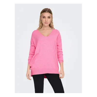 Pink Womens Light Sweater ONLY Lely - Women