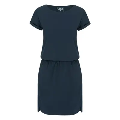 Women's dress LOAP UBRINA Blue