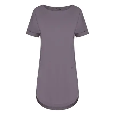 Women's dress LOAP UBAKALA Grey