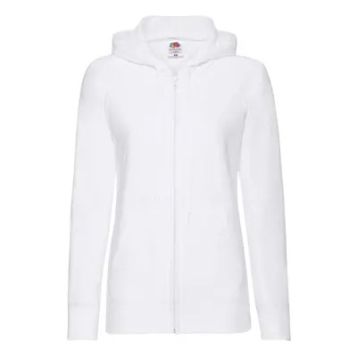 Lightweight Women's Hoodie Lightweight Zip Thru Hooded Sweat 80/20 240g