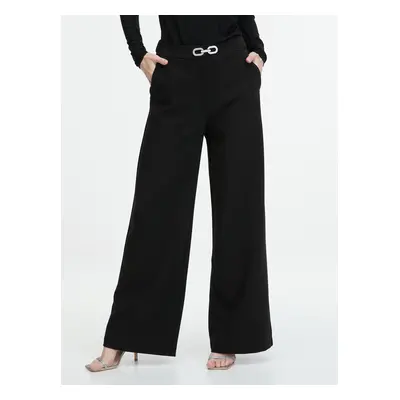 Black women's wide trousers ORSAY - Women's