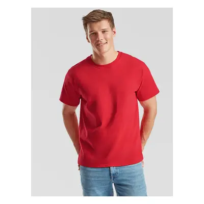 Men's Red T-shirt Valueweight Fruit of the Loom