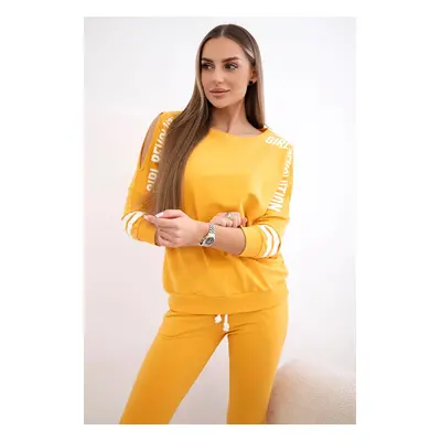 Girl Revolution Mustard Set