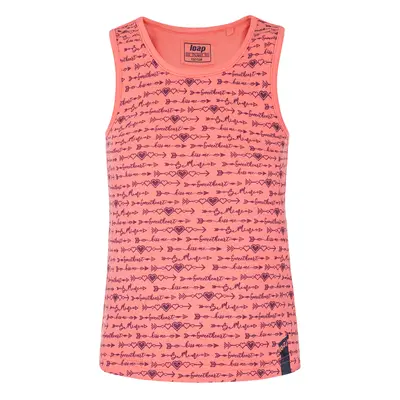 Girls' tank top LOAP BESOLA Pink