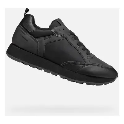 Black men's sneakers Geox Partenio - Men's