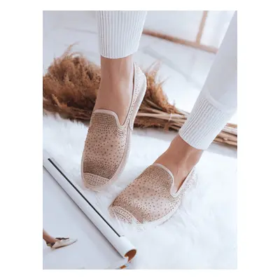 Női SHINE arany espadrilles Dstreet