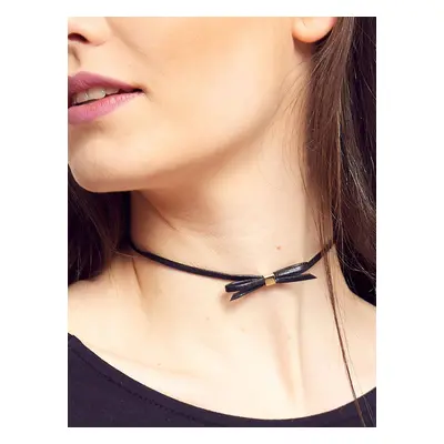 Skai necklace with bow-shaped tag