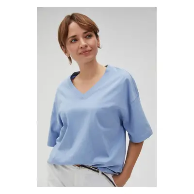 Women's T-shirt MOODO - blue