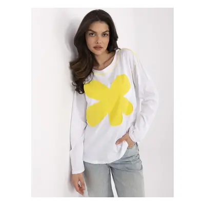 Blouse-MI-BZ-M6169.03-white-yellow