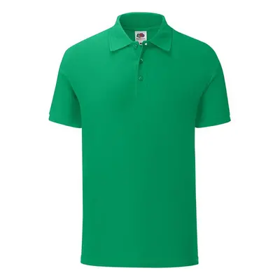 Iconic Polo Friut of the Loom Men's Green T-shirt