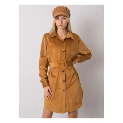 Dress-DHJ-SK-10333.12P-camel