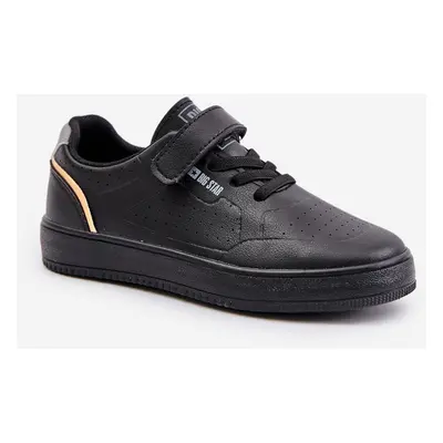 Children's Sneakers made of Eco Leather Velcro Big Star Black