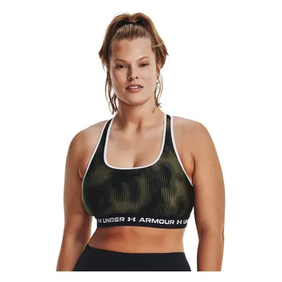 Women's Sports Compression Bra Under Amour Crossback Mid Print