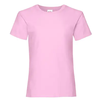 Valueweight Fruit of the Loom Pink T-shirt