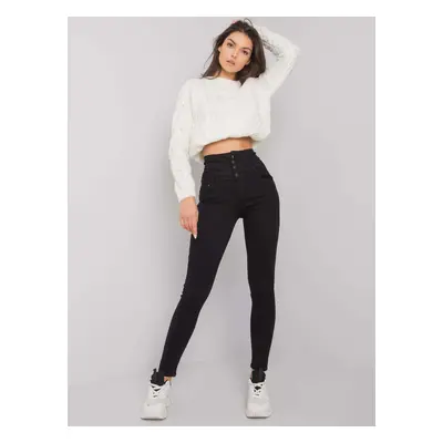 Női farmernadrág Fashionhunters Skinny fit