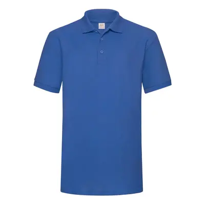 Blue Heavy Polo Friut of the Loom T-shirt