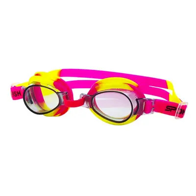 Spokey JELLYFISH Children's swimming okuliare, pink-yellow