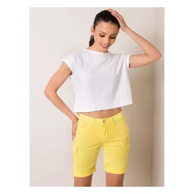 Shorts-D60027T62071Z-light yellow