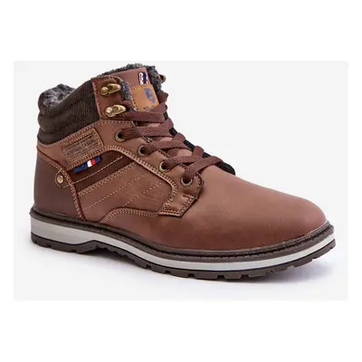 Insulated men's trappers McBraun brown