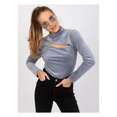 Blouse-DHJ-BZ-6561.09P-grey