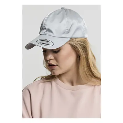 Satin cap silver