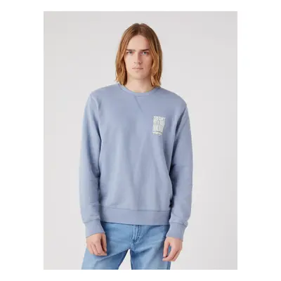 Light blue mens sweatshirt Wrangler - Men