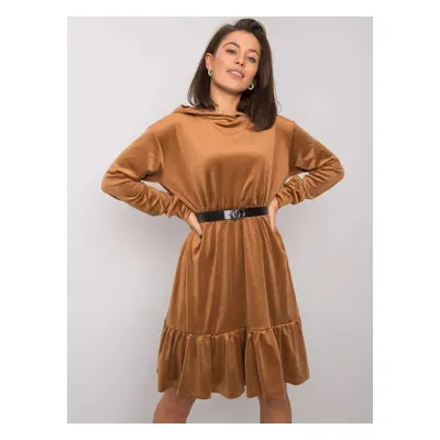 Dress-FA-SK-7563.11P-camel