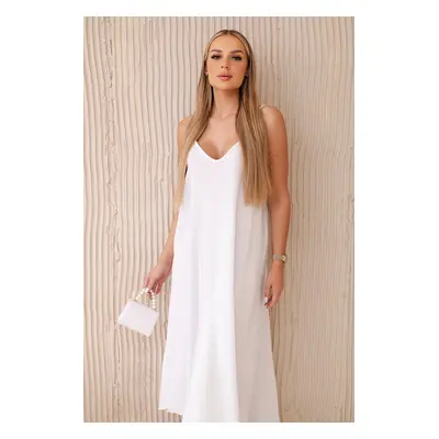 Kesi Włoski Muslin dress with straps white