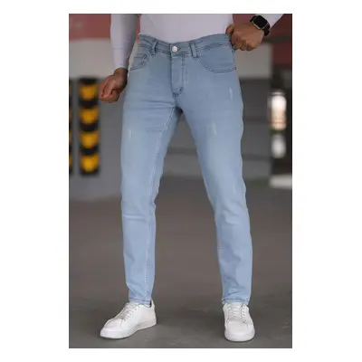 Trendyol Light Blue Skinny Studded Jeans